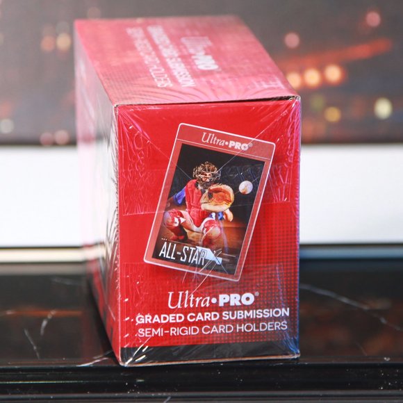 Ultra PRO Graded Card Submission Semi-Rigid Holders - 200 Clear Vinyl in Box - Picture 3 of 5